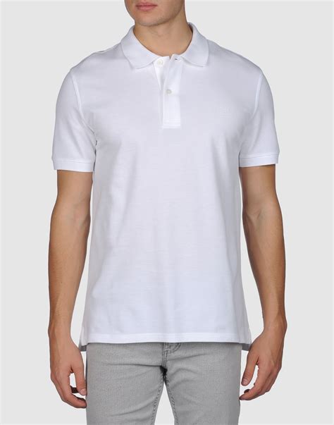 polo givenchy white|Givenchy polo shirts.